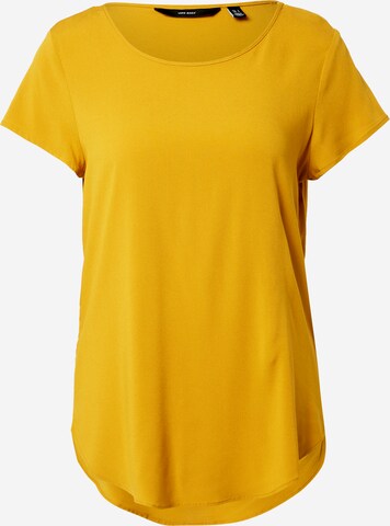 Vie temperament Calamity VERO MODA Shirt 'BECCA' in Yellow Gold | ABOUT YOU