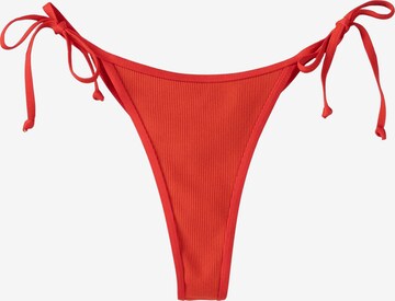 Bershka Bikinihose in Rot: predná strana