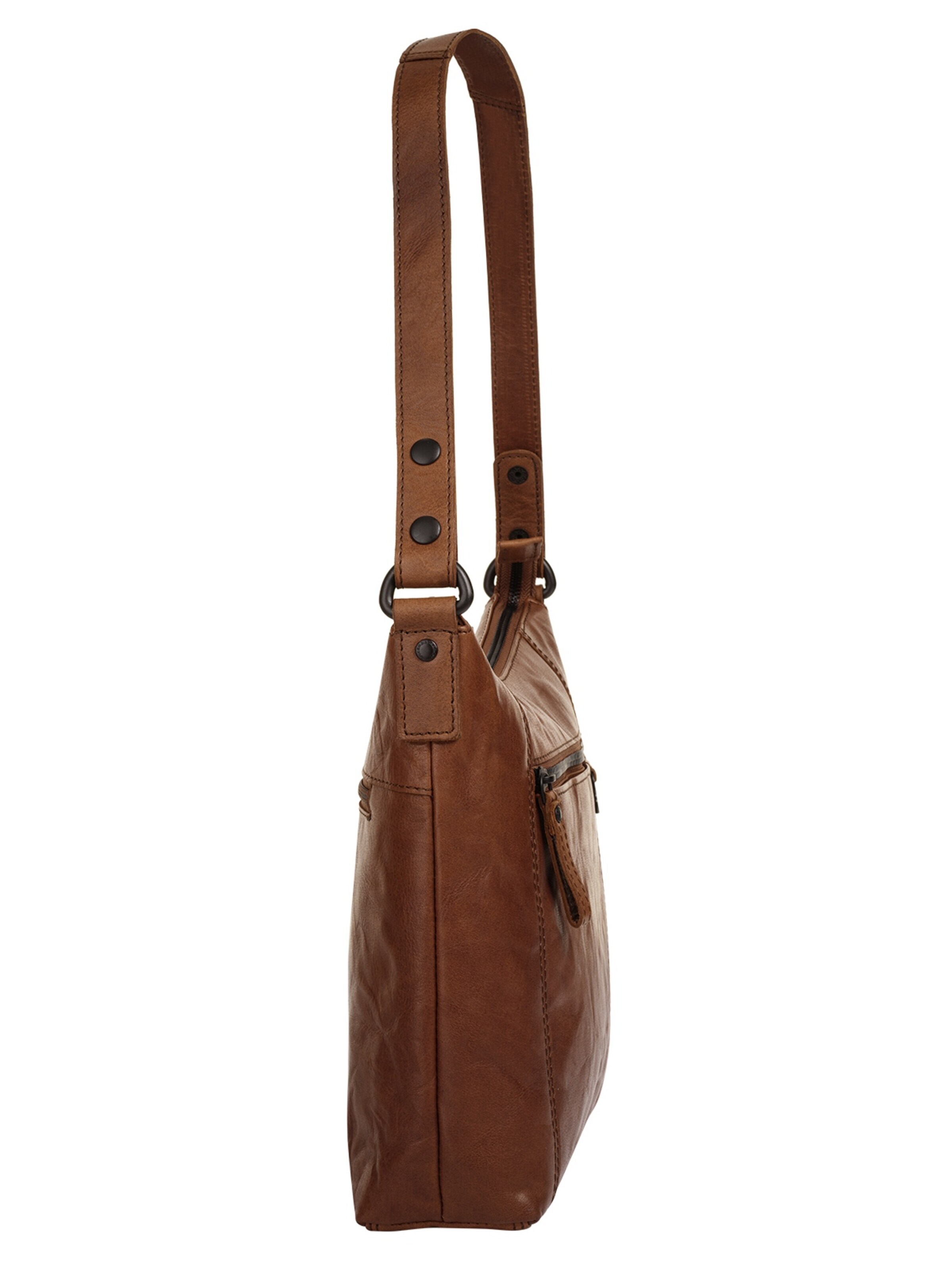 Spikes & Sparrow Schoudertas 'SHOULDER BAG' in Bruin