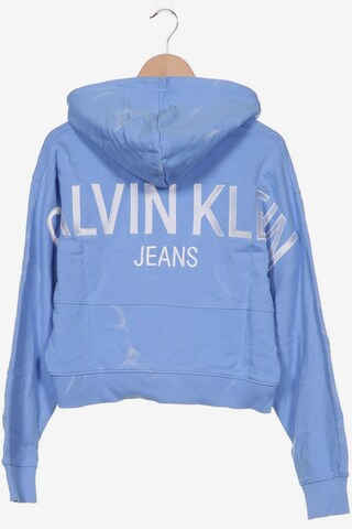 Calvin Klein Jeans Kapuzenpullover S in Blau
