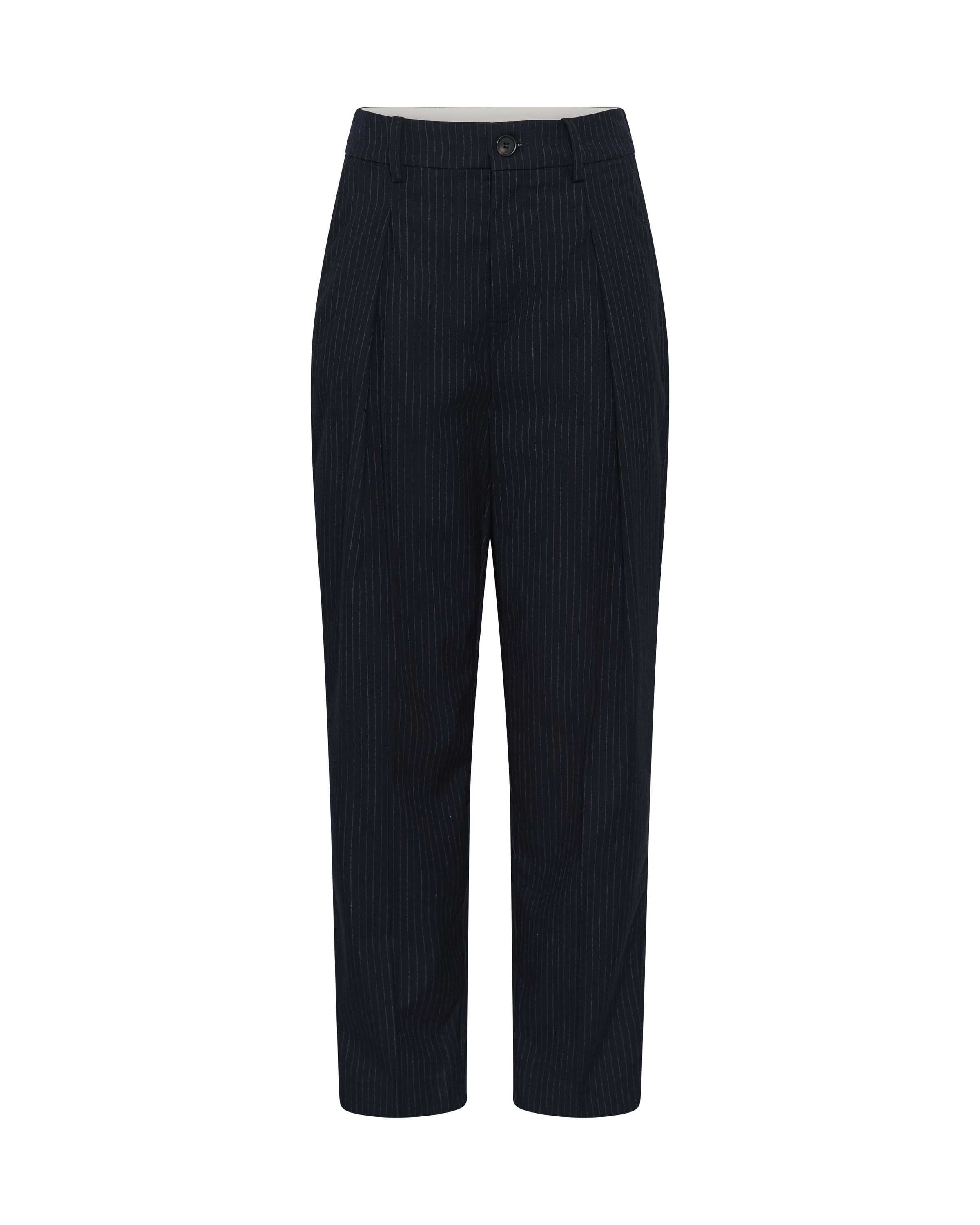 SAINT TROPEZ - Loosefit Pantalón en azul: frente
