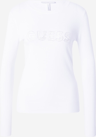 Pullover 'MACY' di GUESS in bianco: frontale