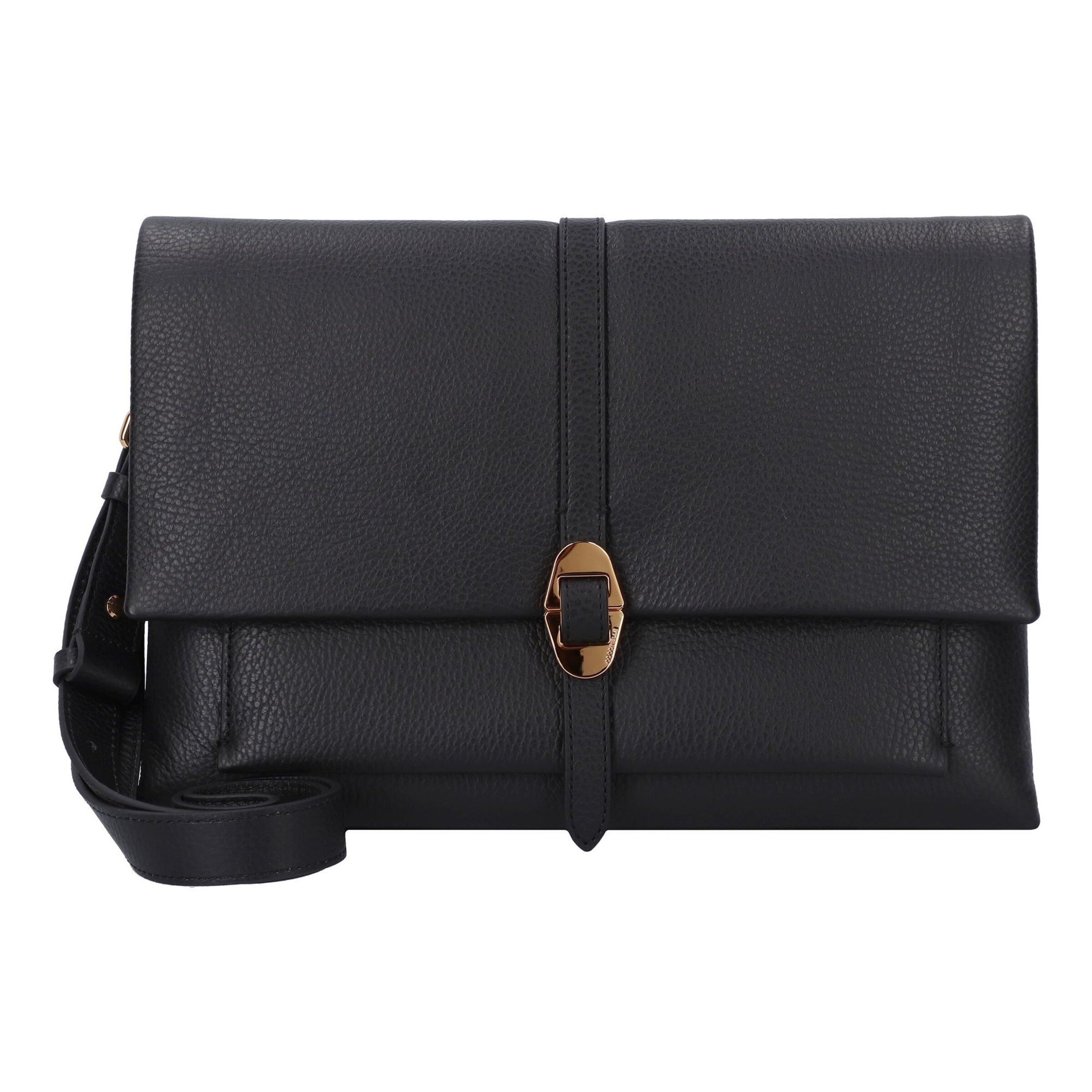 Coccinelle Schultertasche 'Dorian' in Schwarz