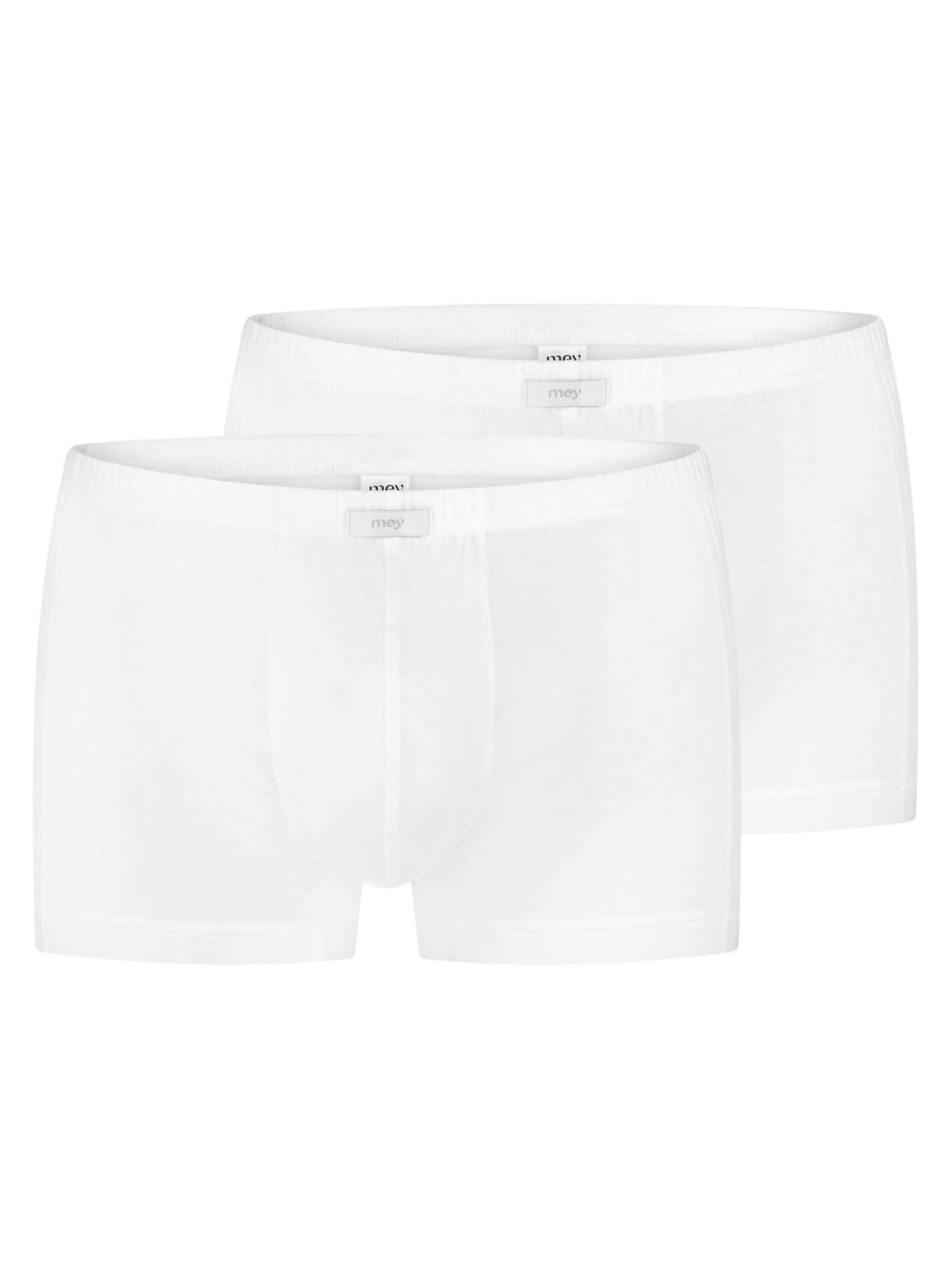 Mey Boxer shorts 'Network' in White: front