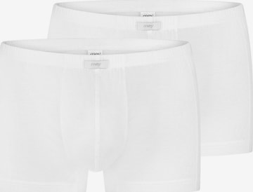 Mey Boxershorts 'Network' in Wit: voorkant