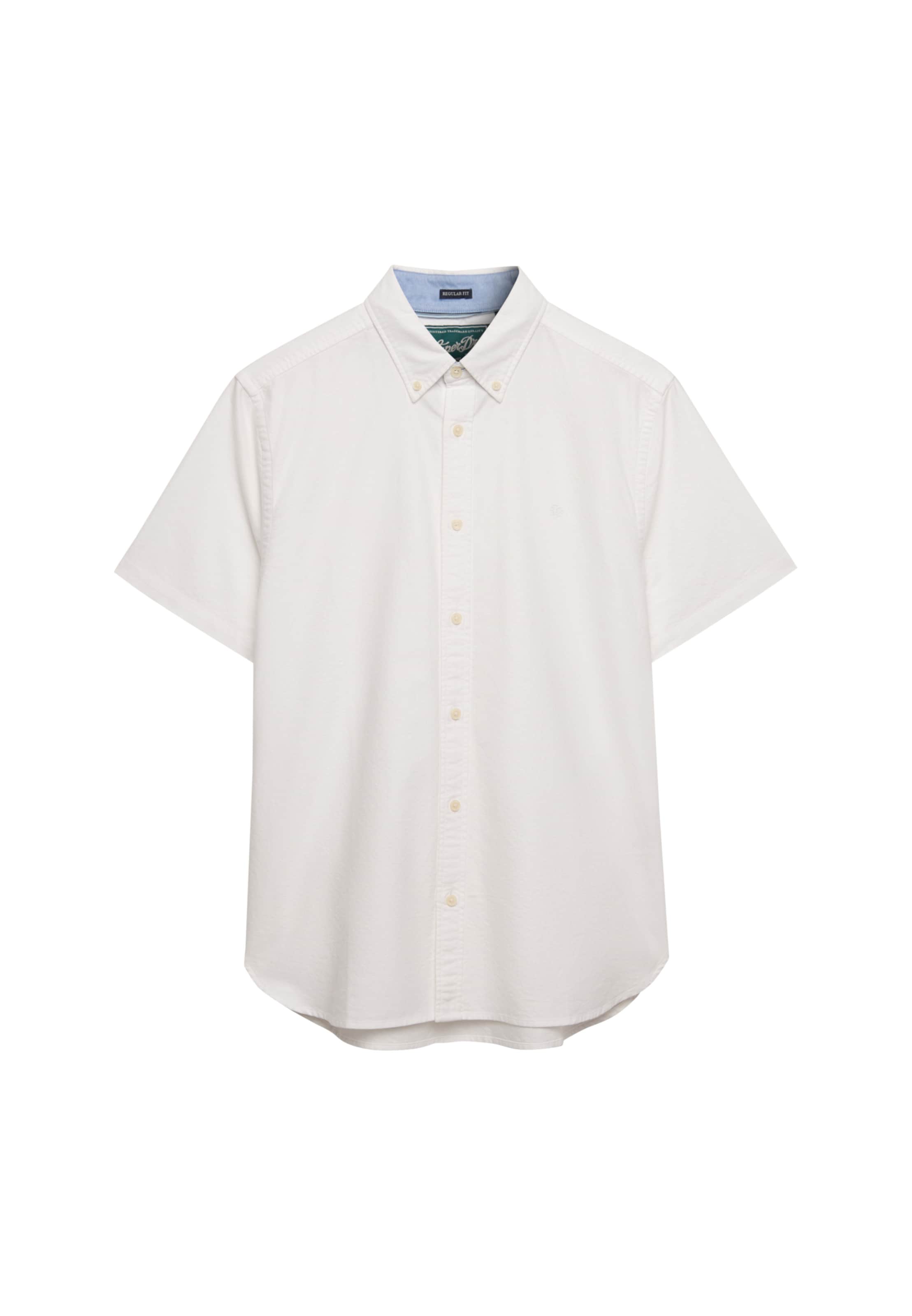 Chemise Superdry & Co en blanc : devant