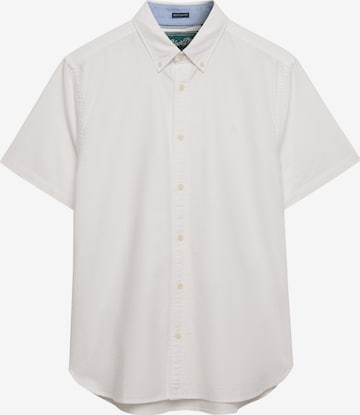 Chemise Superdry & Co en blanc : devant