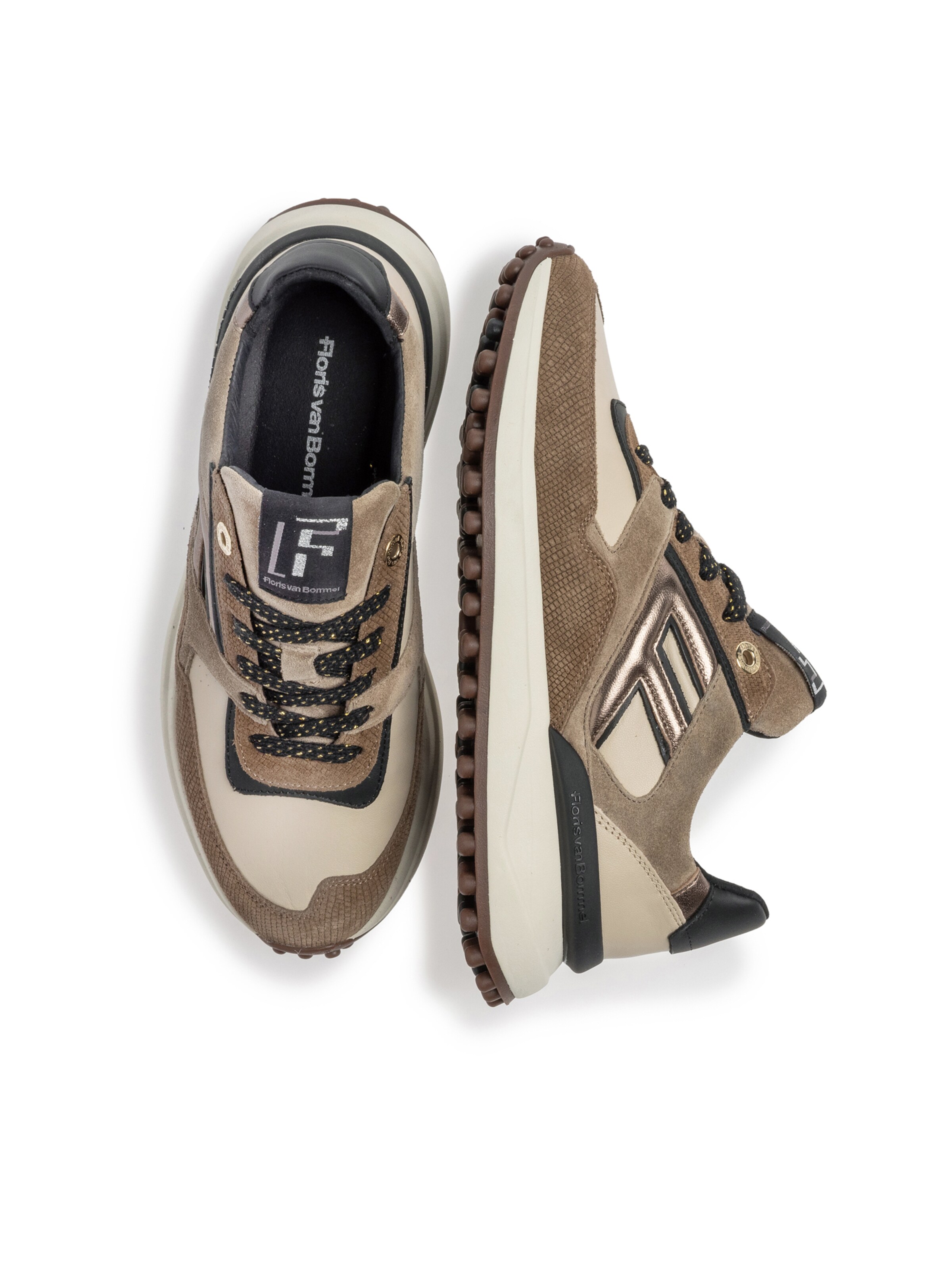 Sneaker bassa 'Noppi 36' di Floris van Bommel in grigio