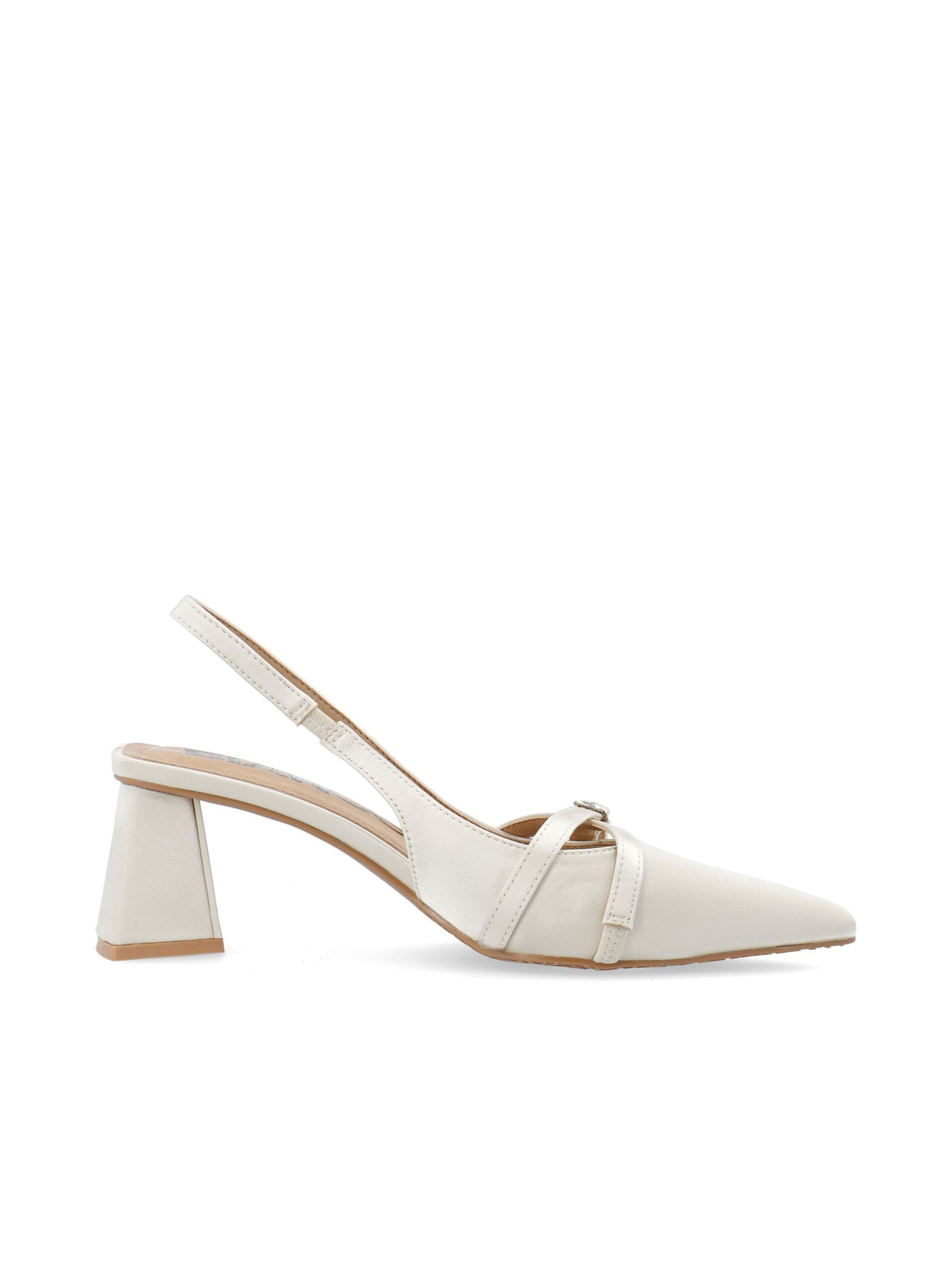 Bianco - Zapatos destalonado 'Maralyn' en blanco