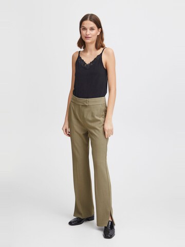 regular Pantaloni con piega frontale 'Danta' di b.young in beige