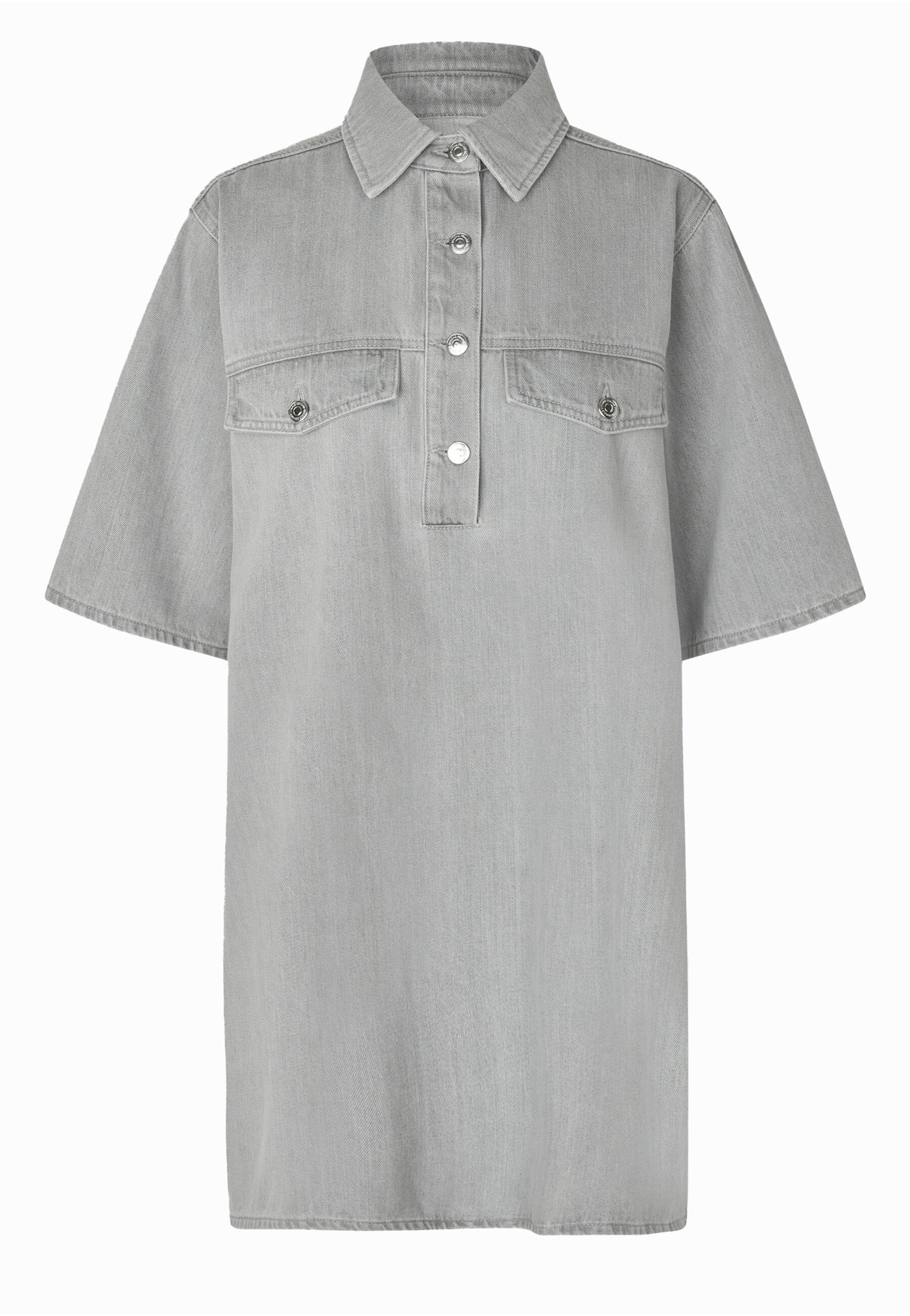 SECOND FEMALE Šaty 'Esso' – šedá: přední strana