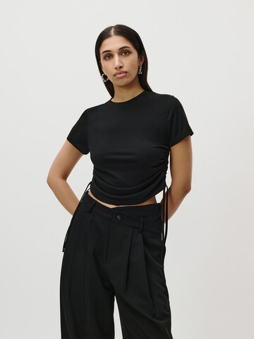 LeGer by Lena Gercke Футболка 'Nanni' в Черный: спереди