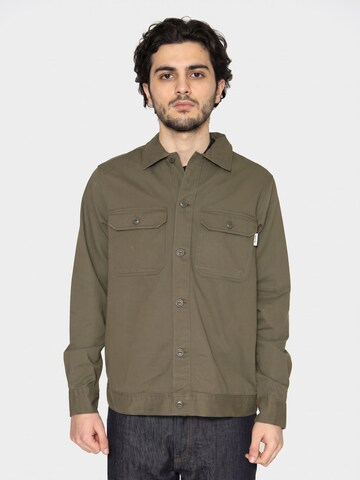 Only & Sons Comfort Fit Hemd 'ONSSilvio'‌‌‌‌‌‌‌ in Grün: Vorderseite