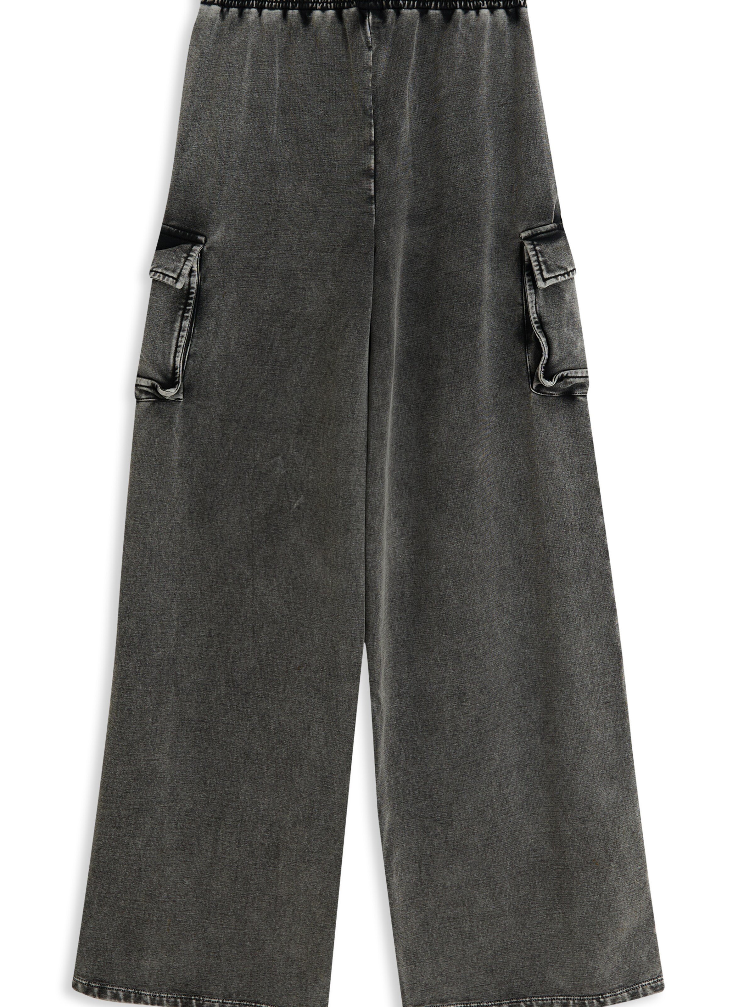 4PRESIDENT Wide Leg Hose 'Maxim'‌‌‌‌‌‌‌‌‌ in Schwarz