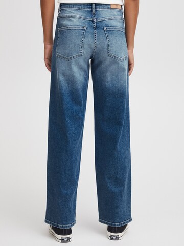 ICHI Loosefit Jeans 'TWIGGY' in Blau