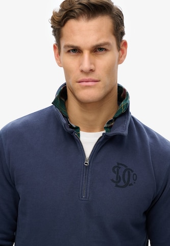 Sweat-shirt 'The Merchant Store' Superdry en bleu