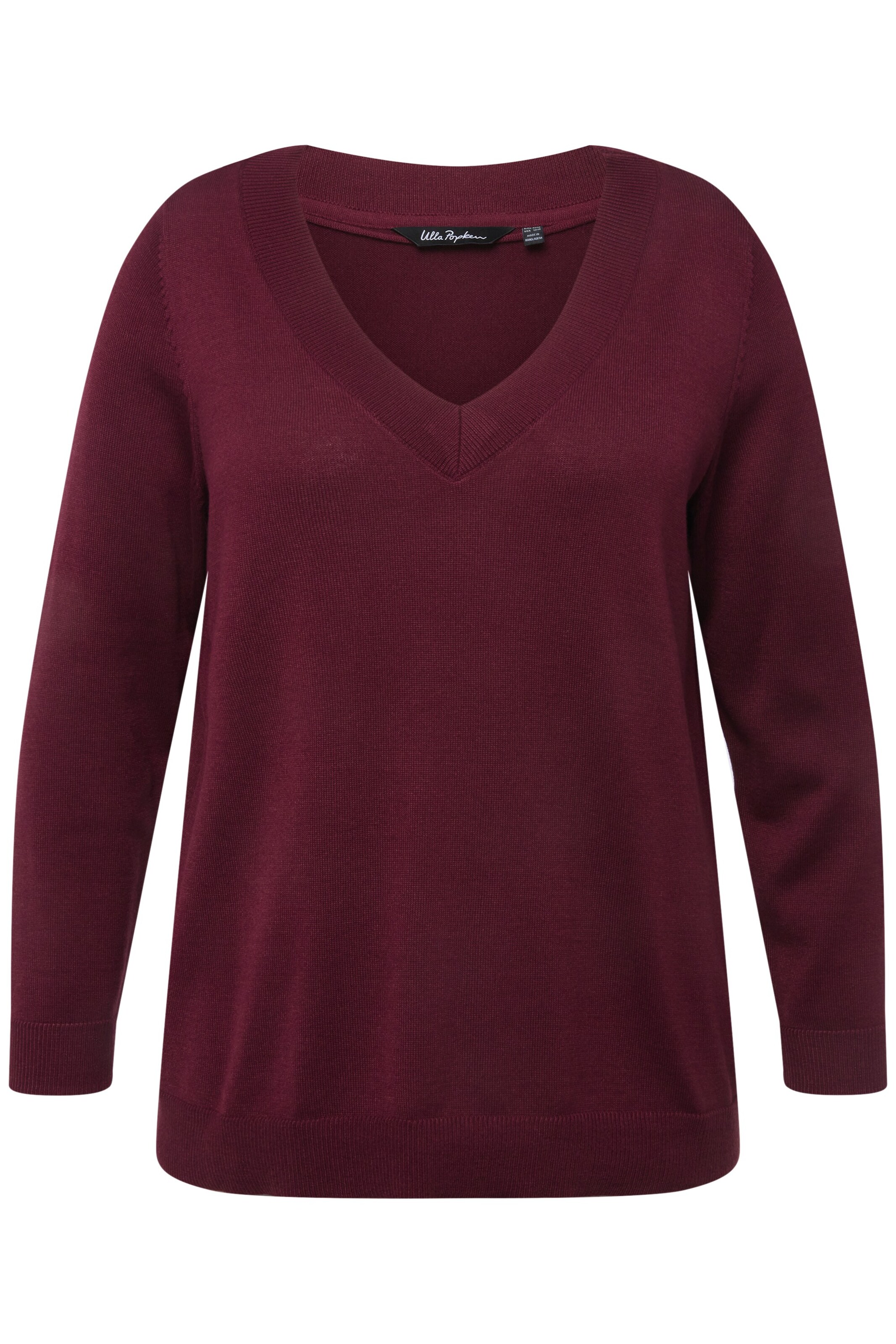Ulla Popken Pullover in Braun: Vorderseite