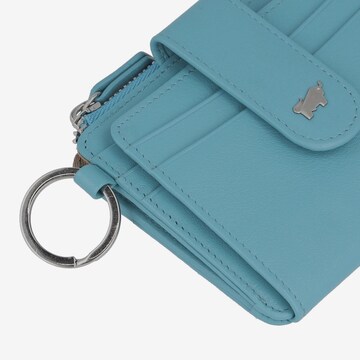 Braun Büffel Wallet 'Joy' in Blue