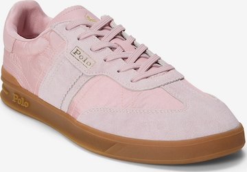Polo Ralph Lauren - Zapatillas deportivas bajas 'Heritage Aera' en rosa: frente