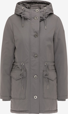 DreiMaster Vintage Winter Jacket in Grey: front