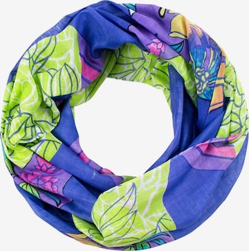 Sunsa Schlauchschal 'Sunsa' in Blau: Vorderseite