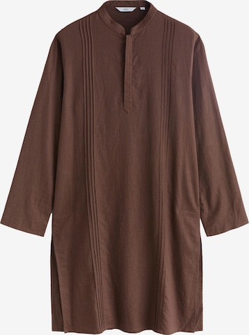Coupe regular Chemise Next en marron : devant