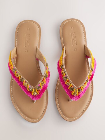 Next T-Bar Sandals 'Forever Comfort' in Pink