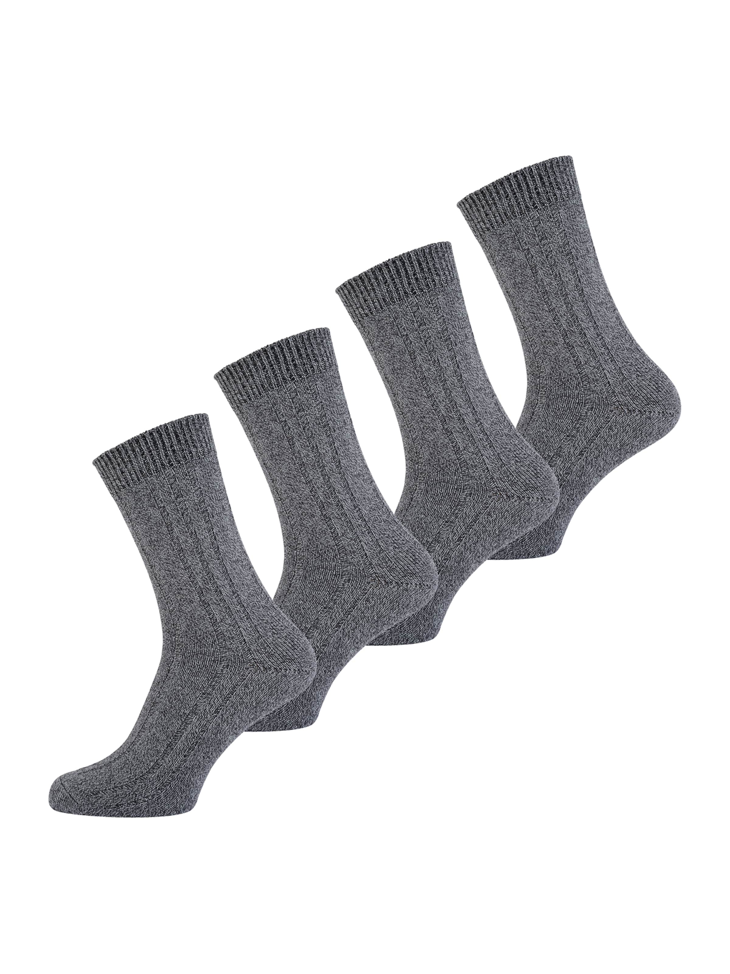 Nur Der Socks in Grey: front