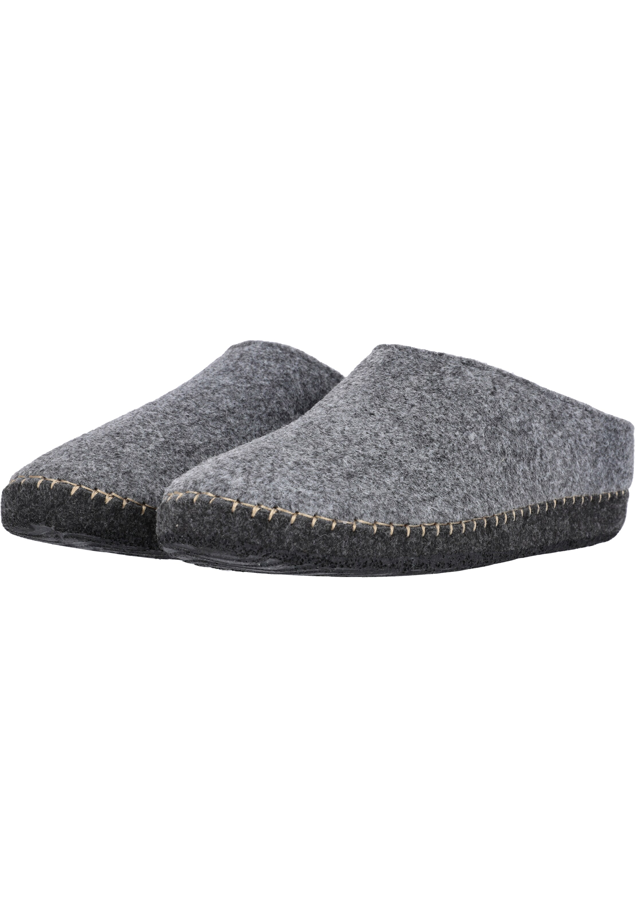 Mols Slippers 'Sinaka' in Grey