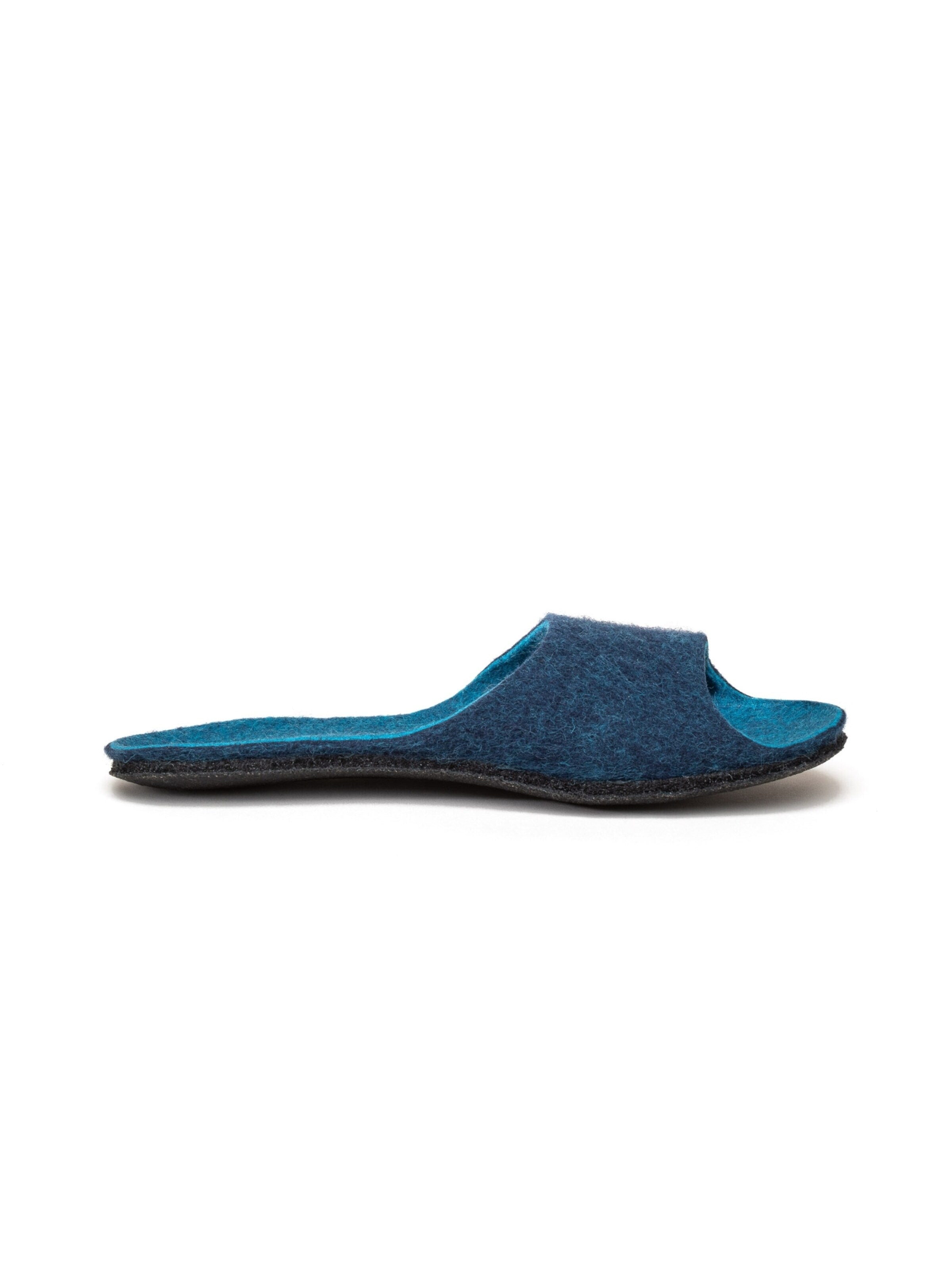 MagicFelt Slippers 'Filzpantoffel Magicfelt 722' in Blue