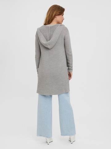 VERO MODA Knit Cardigan in Grey