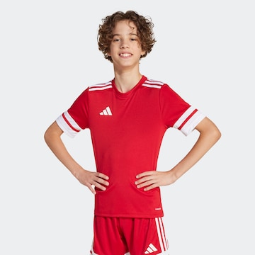T-Shirt fonctionnel 'Squadra 25' ADIDAS PERFORMANCE en rouge