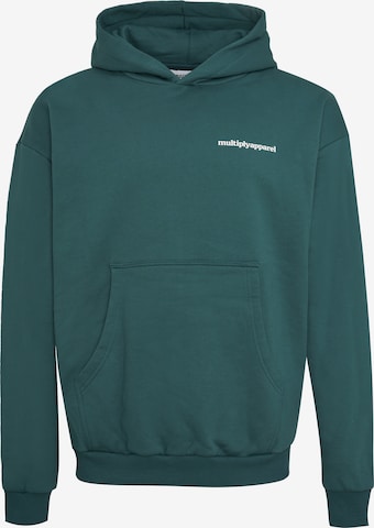 Multiply Apparel - Sudadera en verde: frente