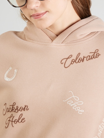 Abercrombie & Fitch - Sudadera en marrón