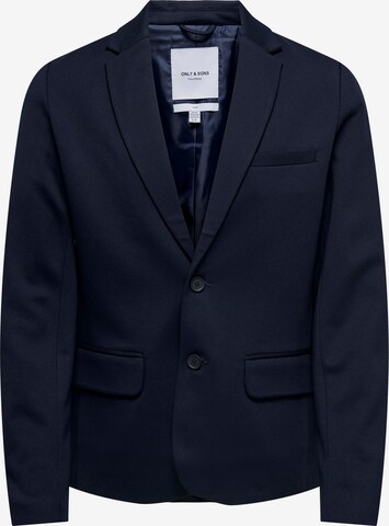 Only & Sons Slim fit Colbert 'MARK' in Blauw: voorkant