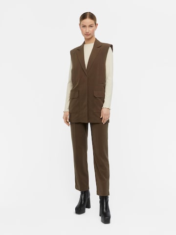 OBJECT Suit Vest 'Sanni' in Brown