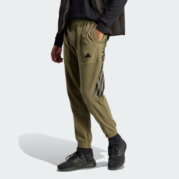 ADIDAS SPORTSWEAR Tapered Workout Pants 'Future Icons' in Green