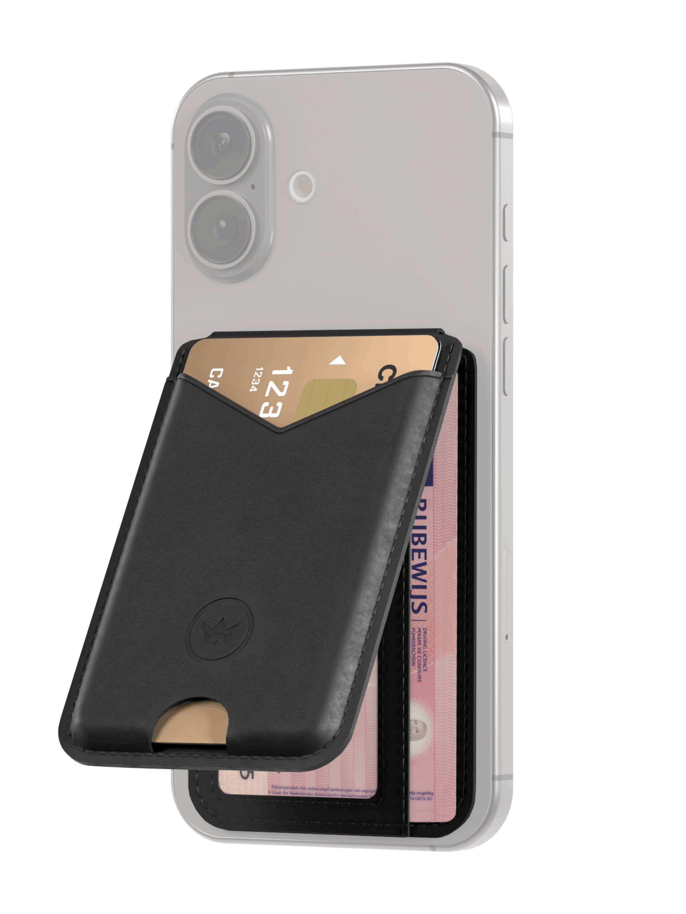 Prowallet Portemonnee 'MagSafe Deluxe' in Zwart