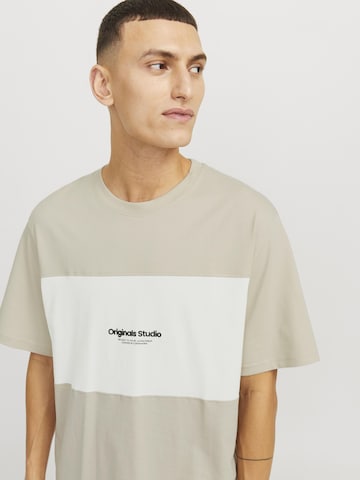 JACK & JONES Shirt in Beige