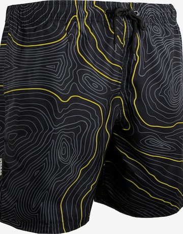 Guggen Mountain Board Shorts 'Boardshorts 2335' in Yellow: front