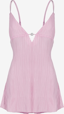 Chemise de nuit 'DAISY' OW Collection en rose : devant