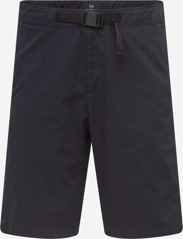 STRELLSON Normální Kalhoty 'Boxy' – modrá: přední strana