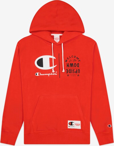Champion Authentic Athletic Apparel Sweatshirt in grenadine / schwarz / weiß, Produktansicht
