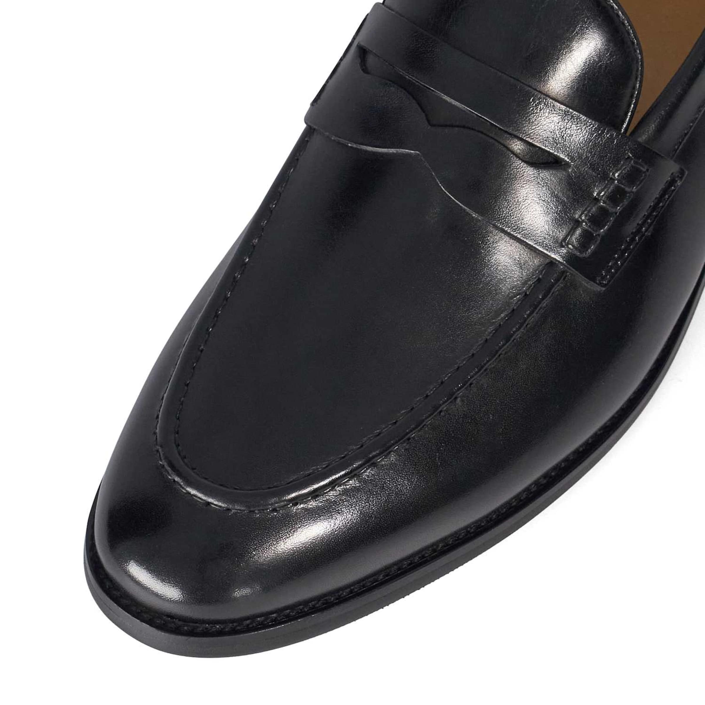 Dune LONDON Instappers 'Skylers' in Zwart