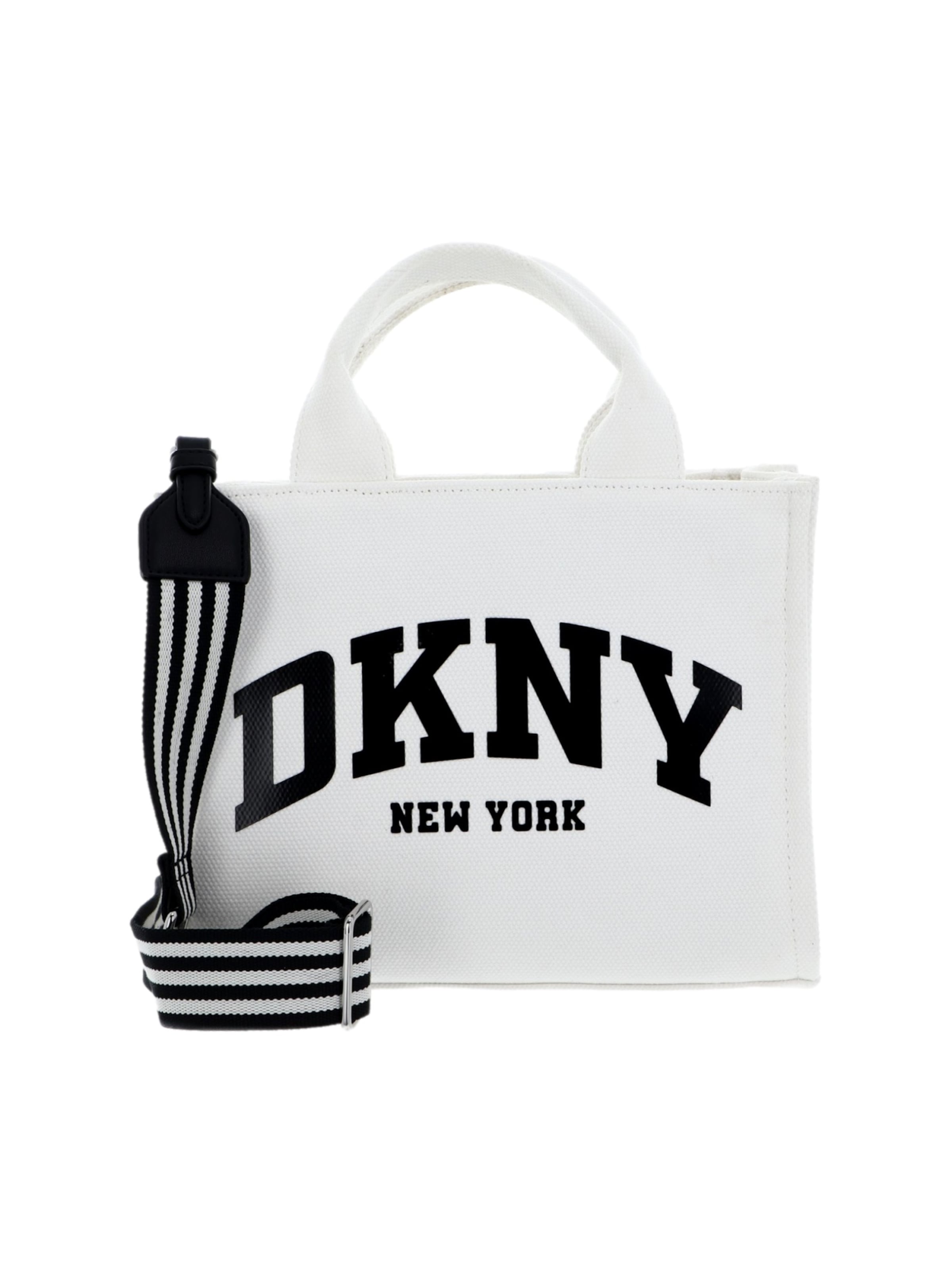 DKNY - Bolso de mano 'Hadlee Small' en blanco: frente