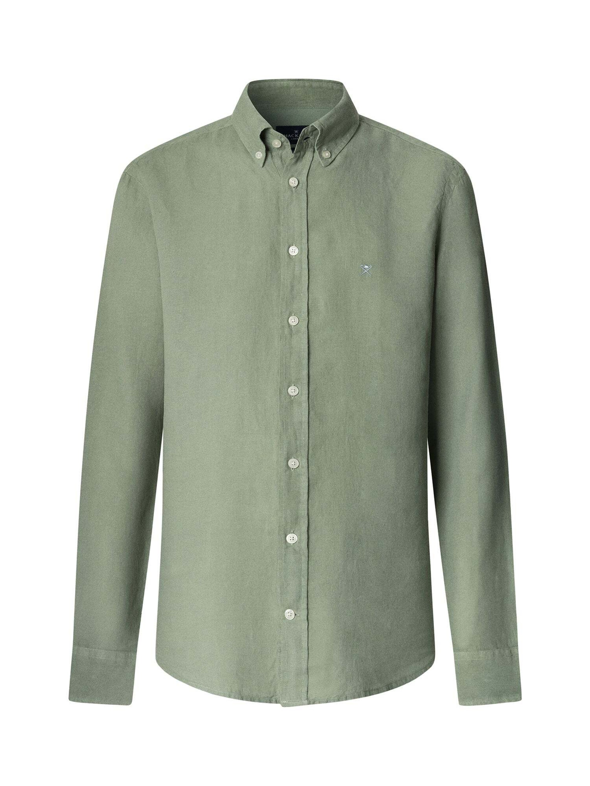 Chemise 'ESS' Hackett London en vert : devant