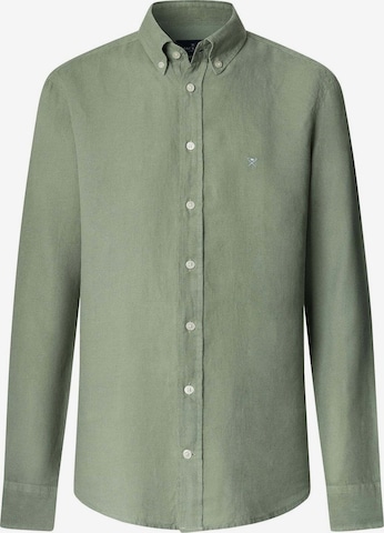 Chemise 'ESS' Hackett London en vert : devant