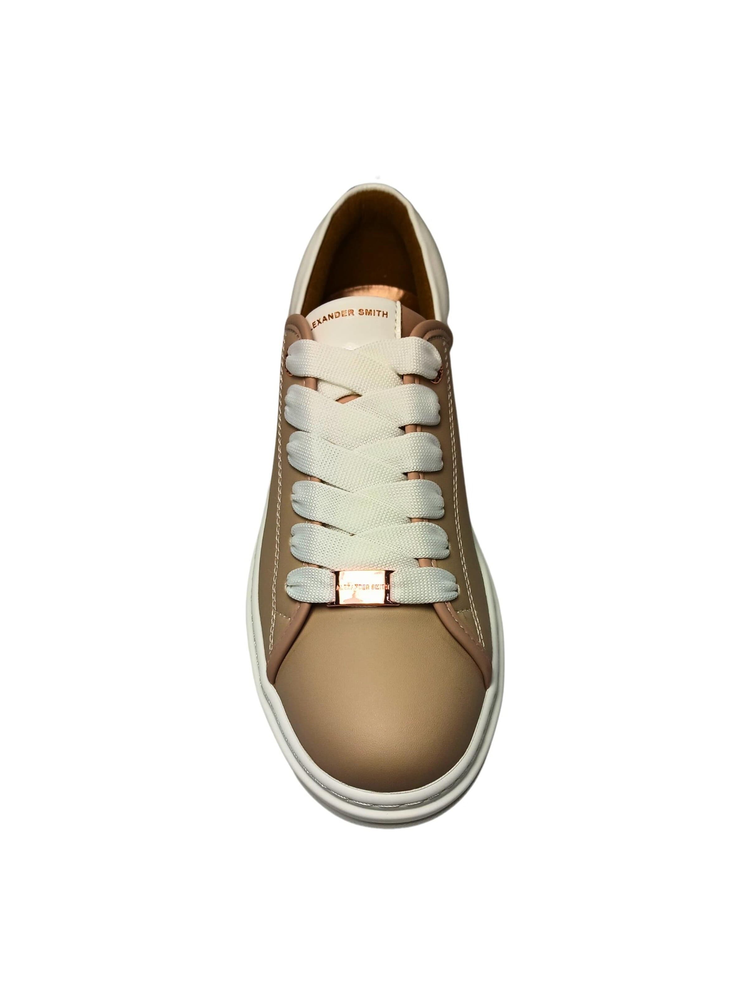 Baskets basses Alexander Smith en beige