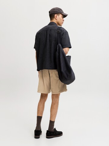 Wide Leg Pantalon 'JPSTBILL' JACK & JONES en vert
