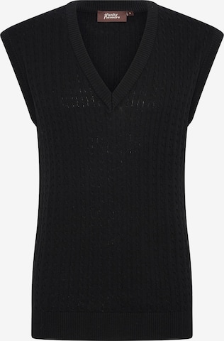 4funkyflavours Sweater Vest in Black: front